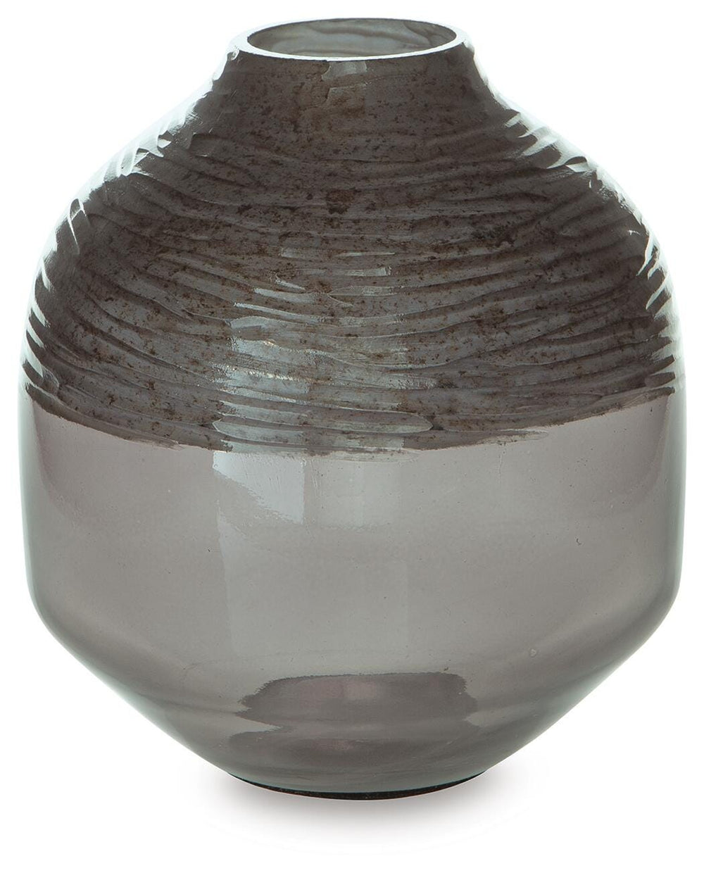 Harpwick Vase - Iridescent Gray (1)