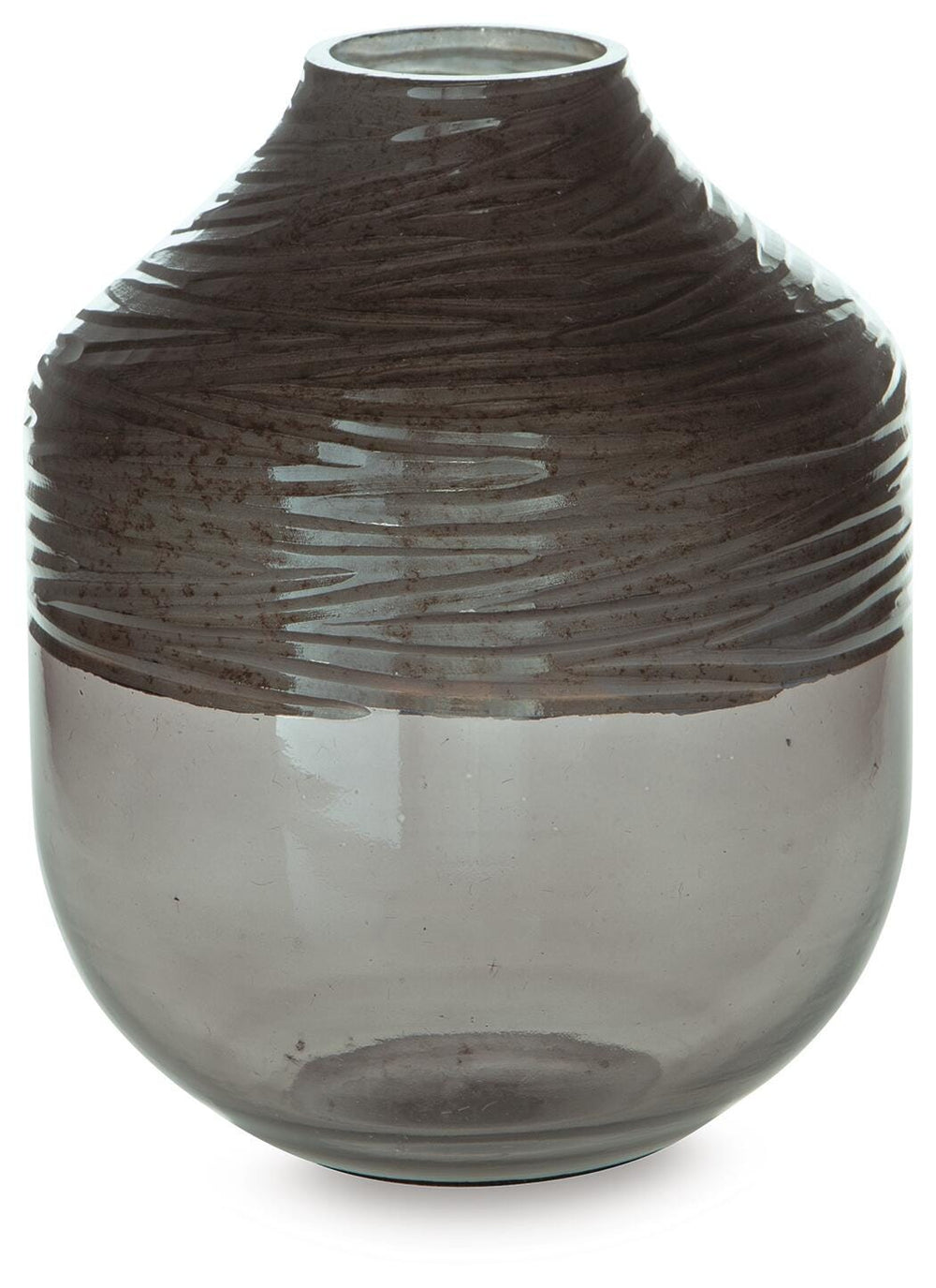Harpwick Vase - Iridescent Gray (1)