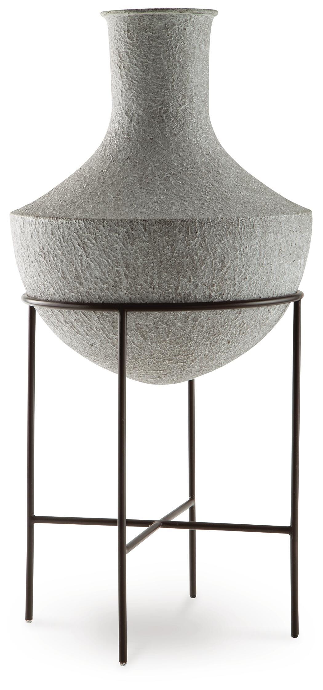 Estonbank Vase - Distressed Cream (1)