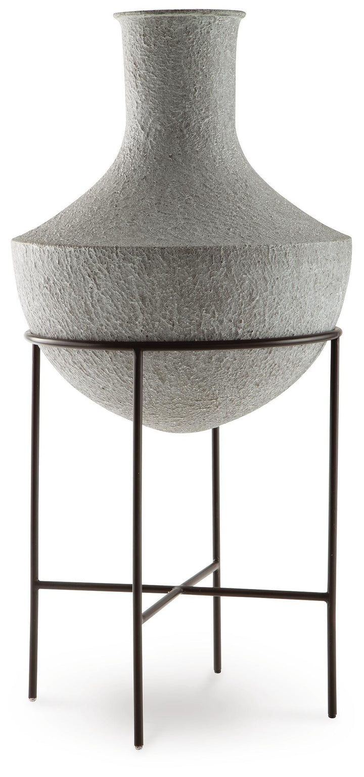 Estonbank Vase - Distressed Cream (1)