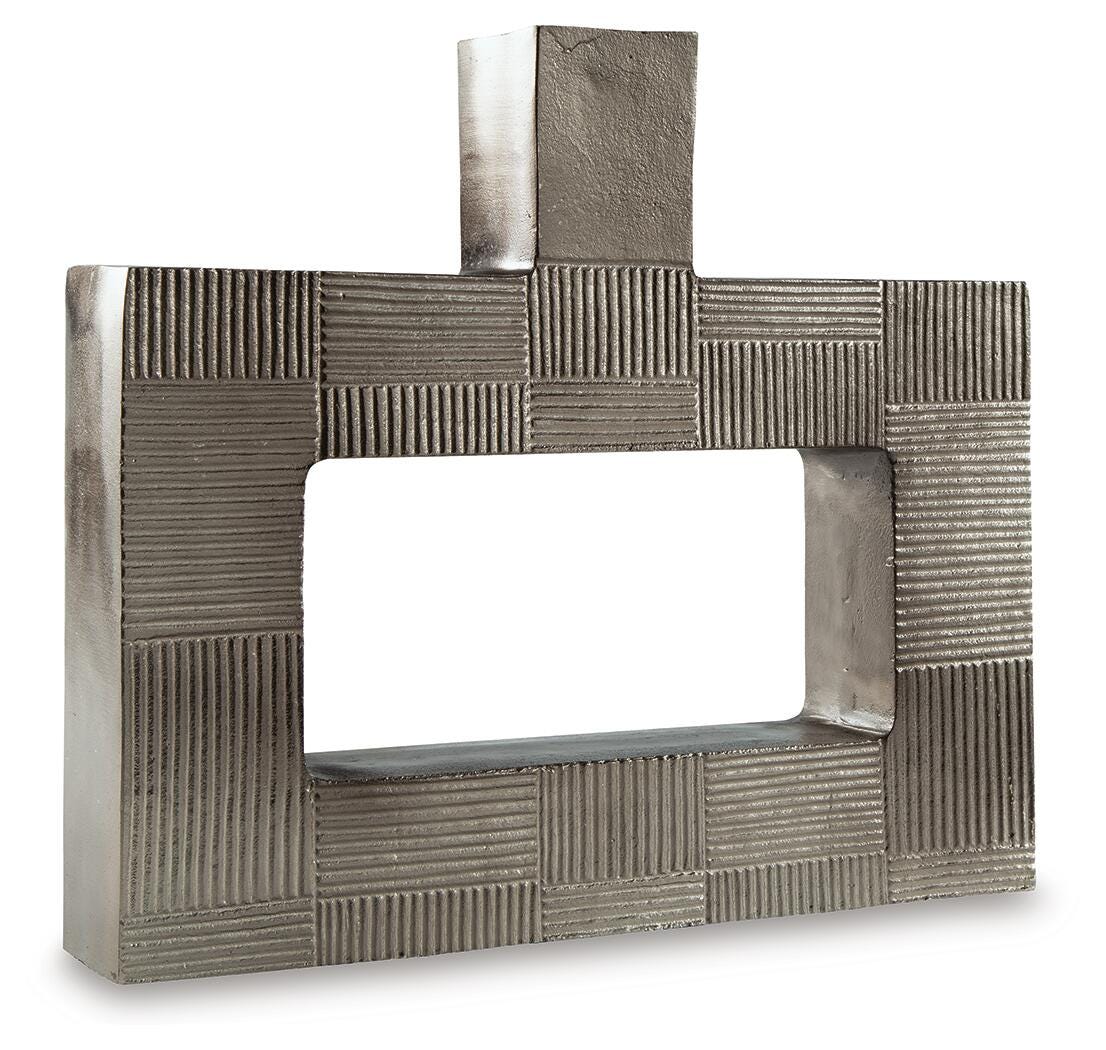 Wrengrove Vase - Antique Nickel Finish (1)