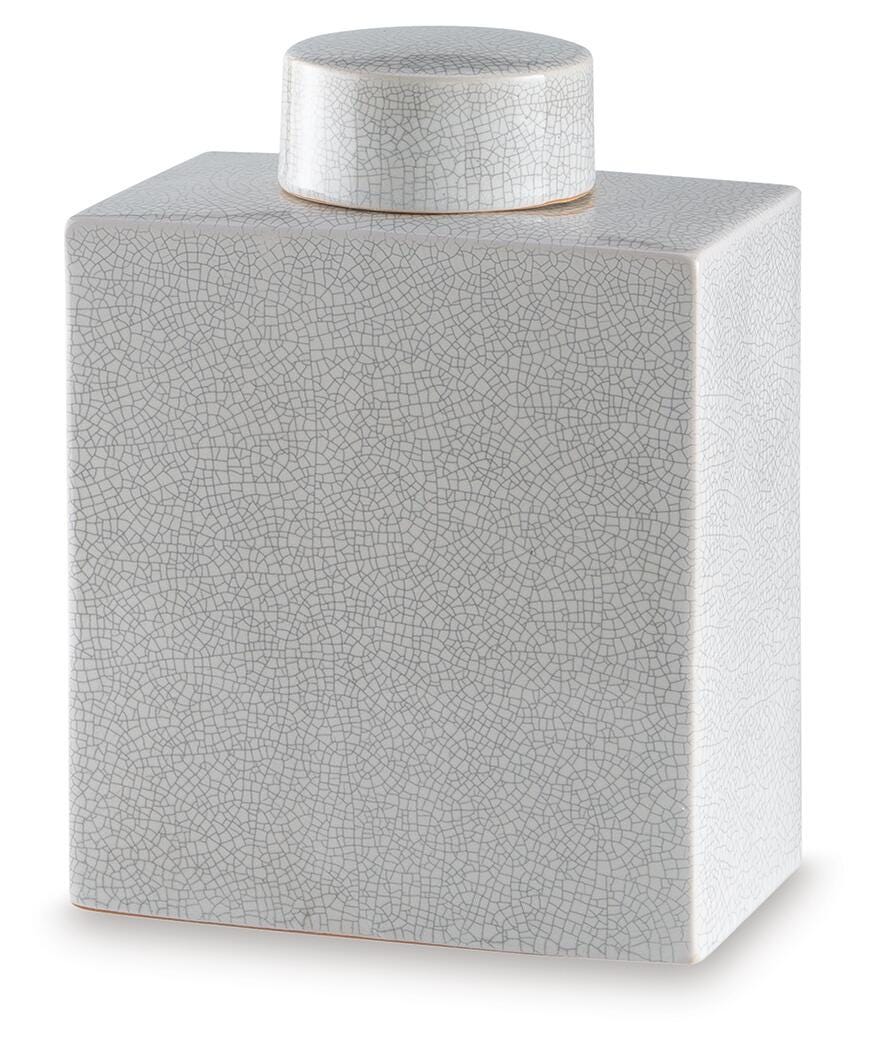 Haddworth Jar - Antique White (1)