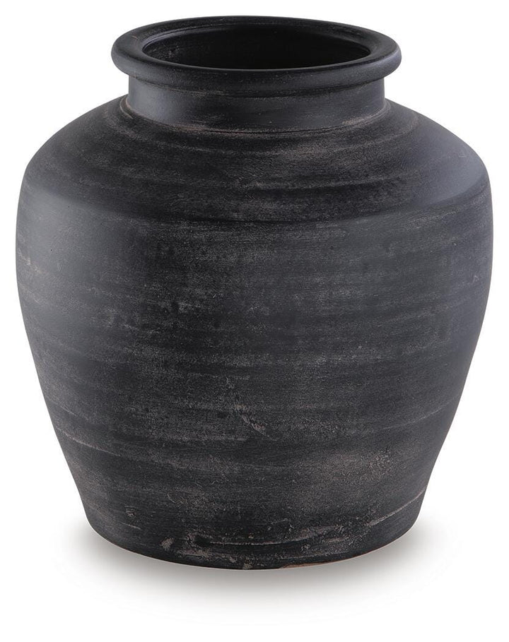 Meadie Vase - Distressed Black (3)
