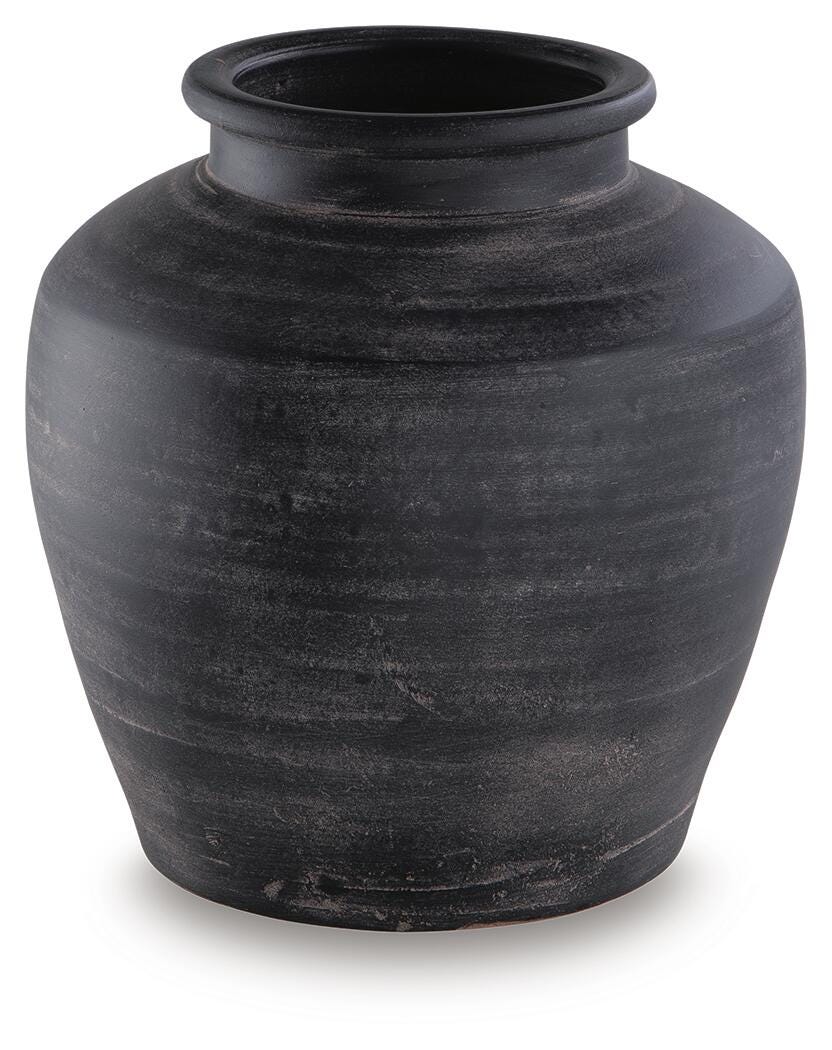 Meadie Vase - Distressed Black (3)