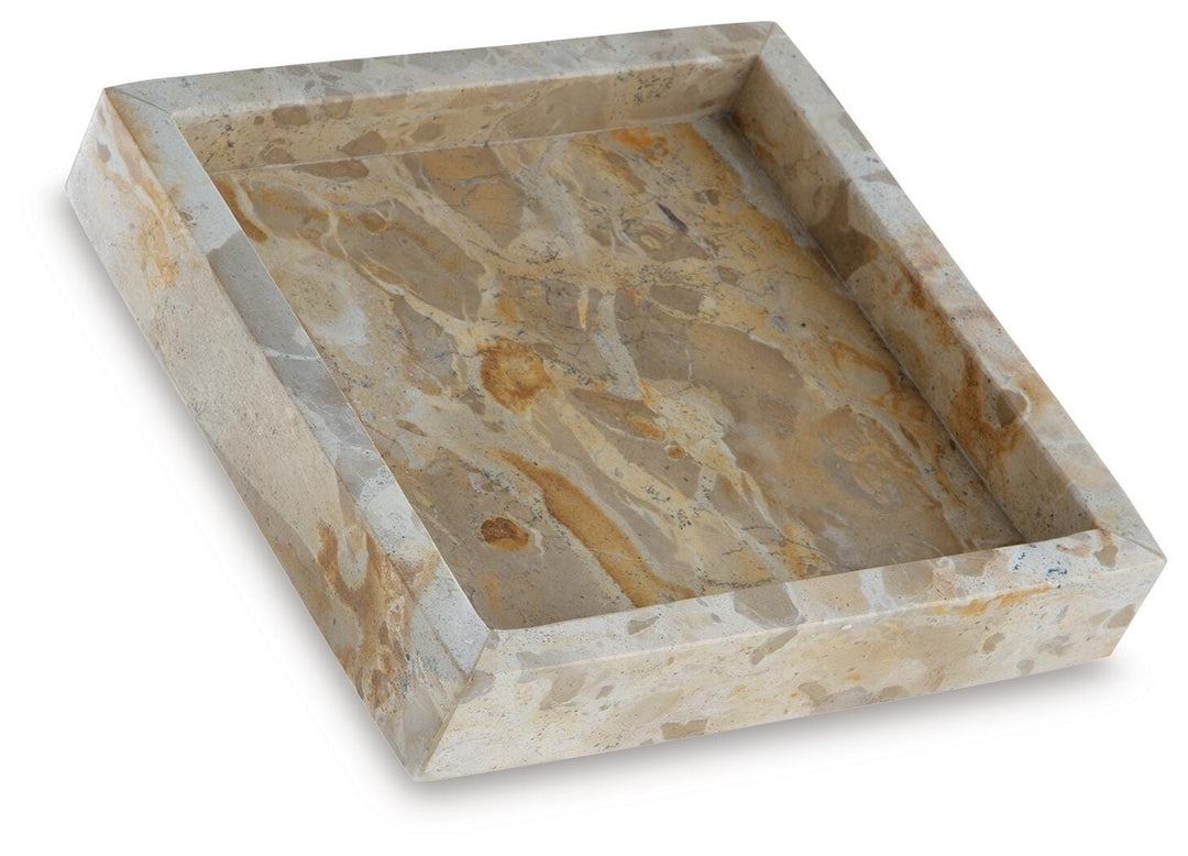 Edurton Tray (Set of 2) - Beige (3)