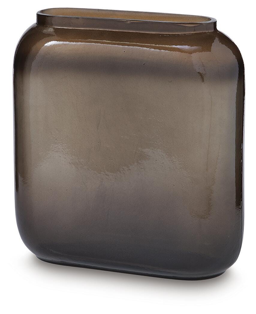 Sumner Vase - Gray/Gold Finish (3)