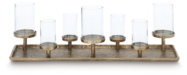 Wallmond Candle Holder - Light Brown (3)