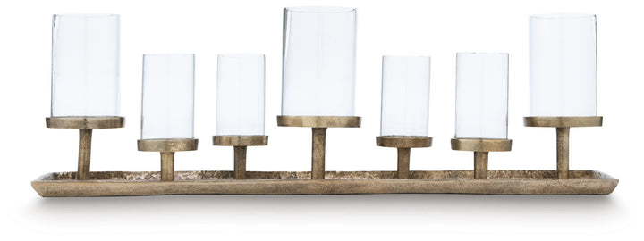 Wallmond Candle Holder - Light Brown (1)
