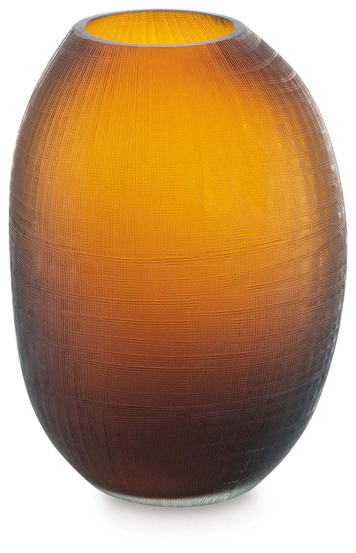 Embersen Vase - Amber (1)