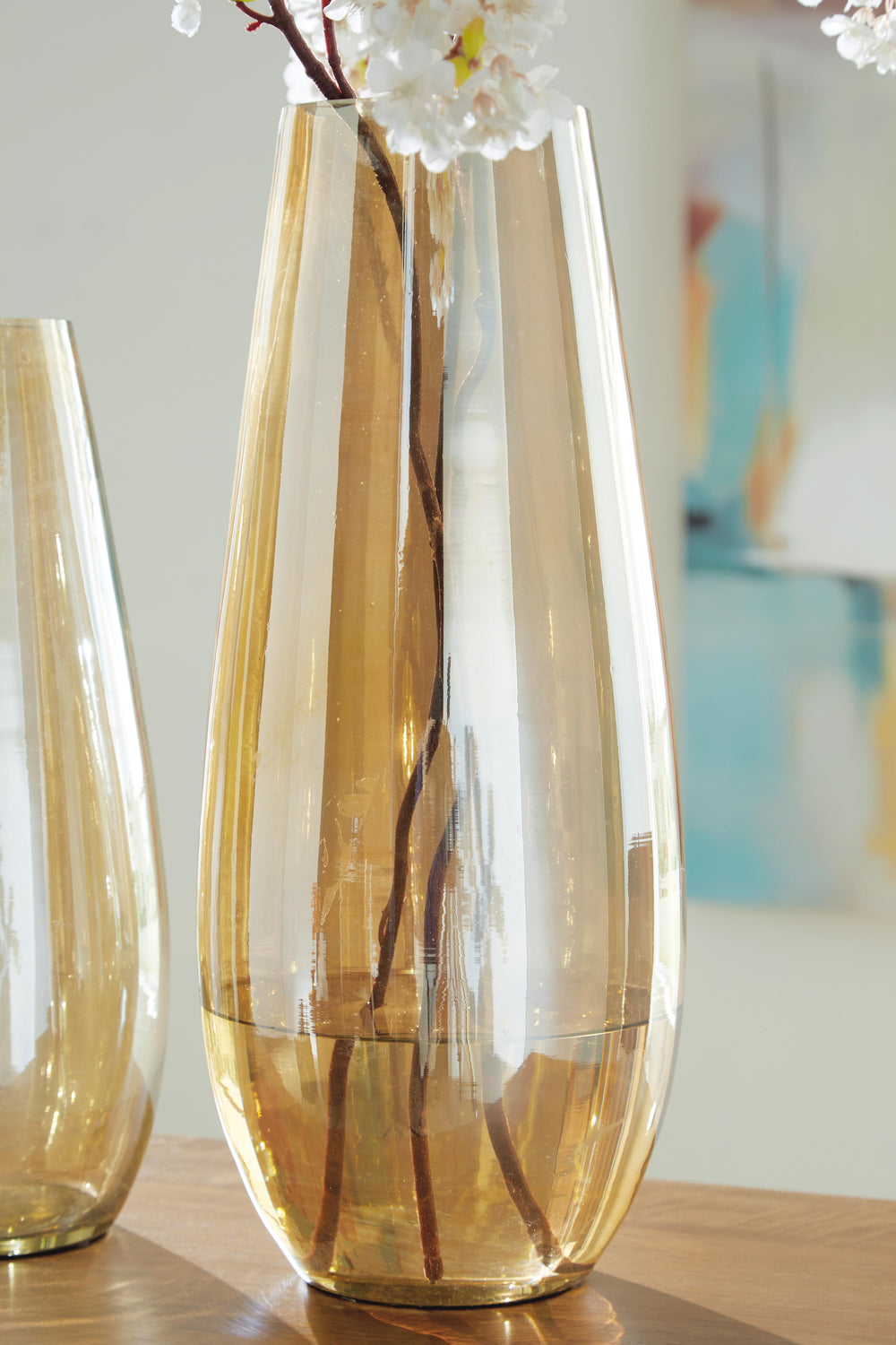 Rhettman Vase - Amber (3)