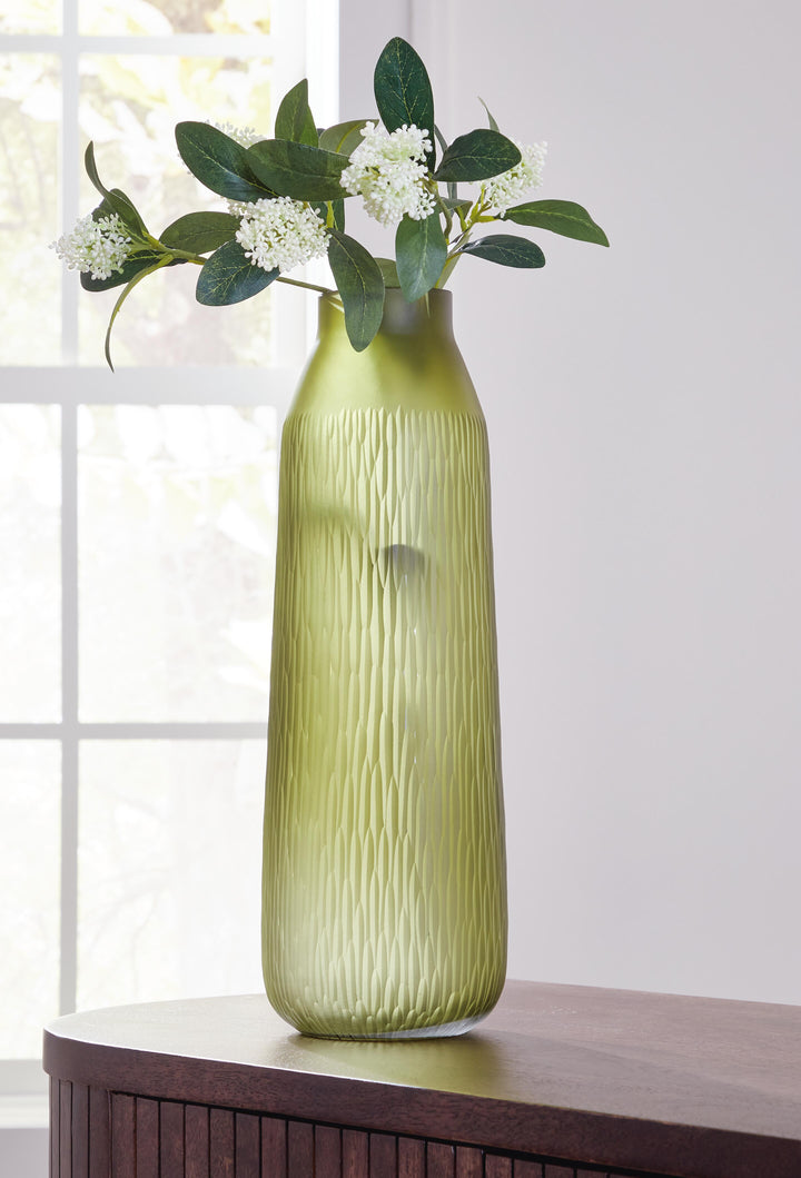 Scottyard Vase - Olive Green (2)