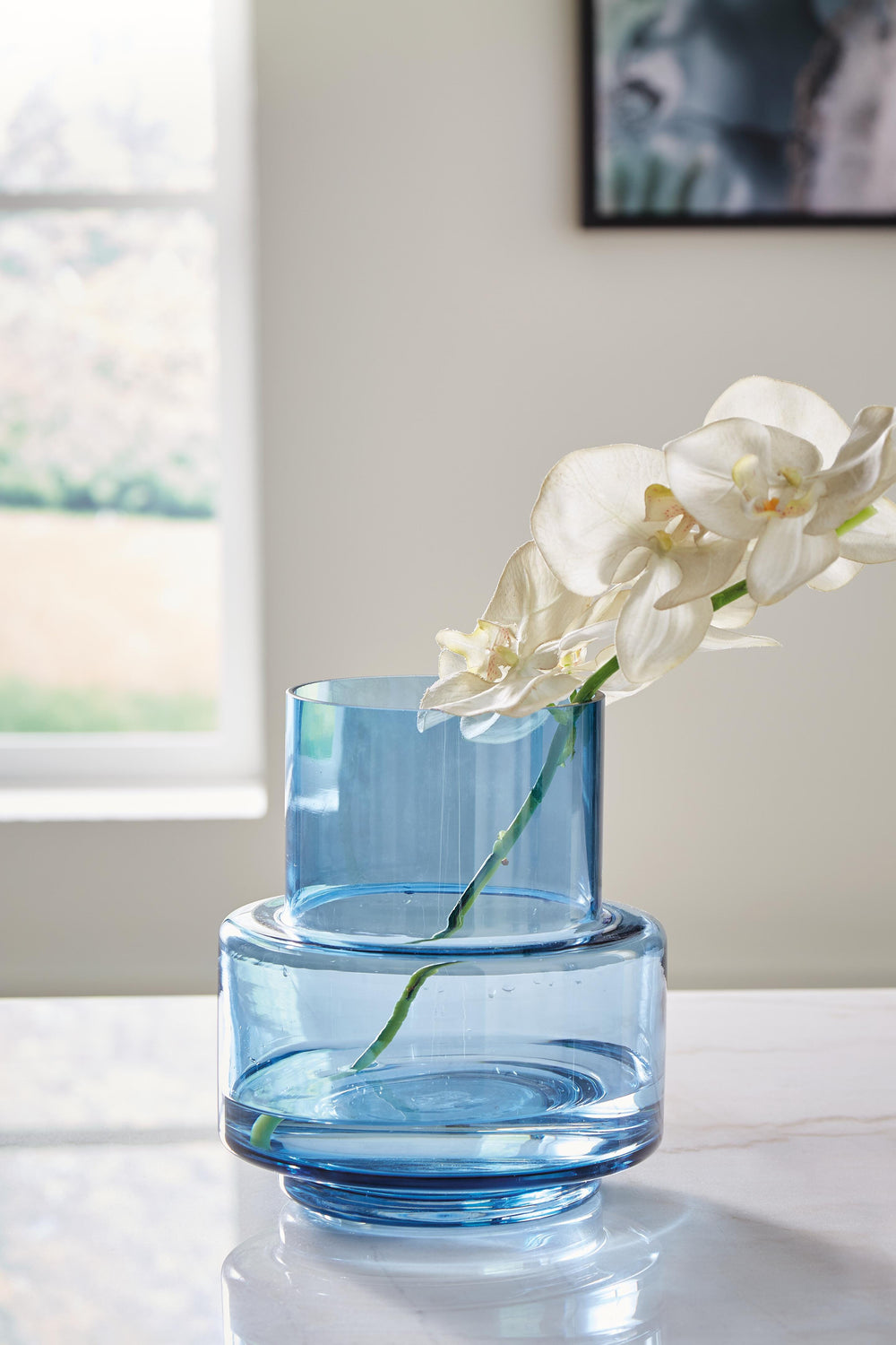 Bealen Vase - Dark Blue (2)