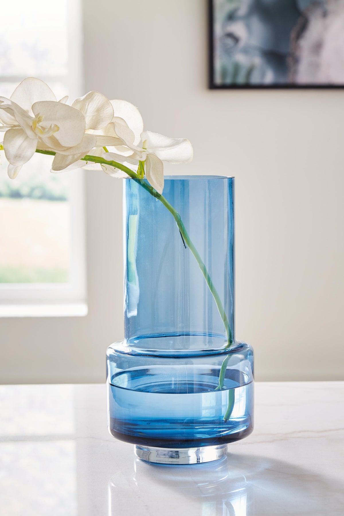 Bealen Vase - Dark Blue (2)