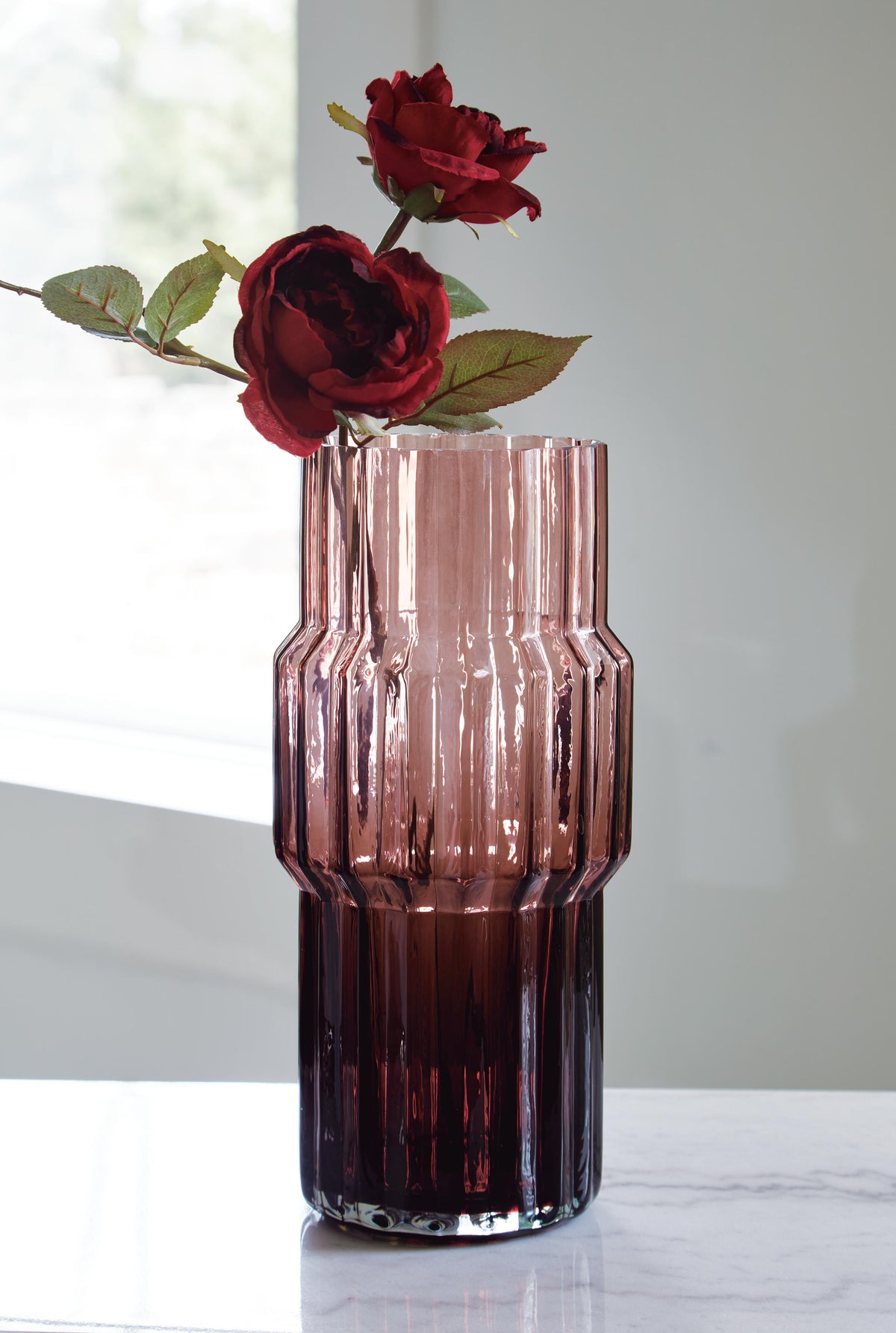 Dorlow Vase - Mauve (2)