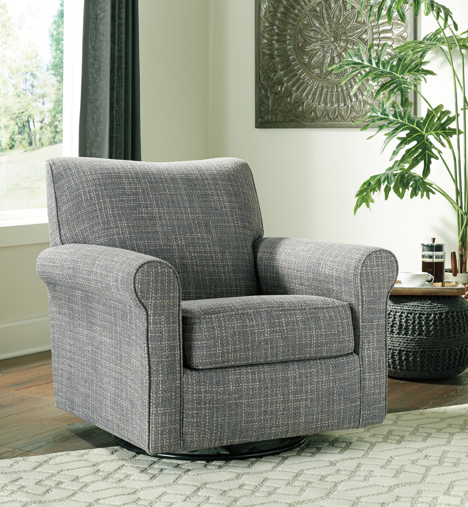 Renley Accent Chair - Pearl Silver (2)