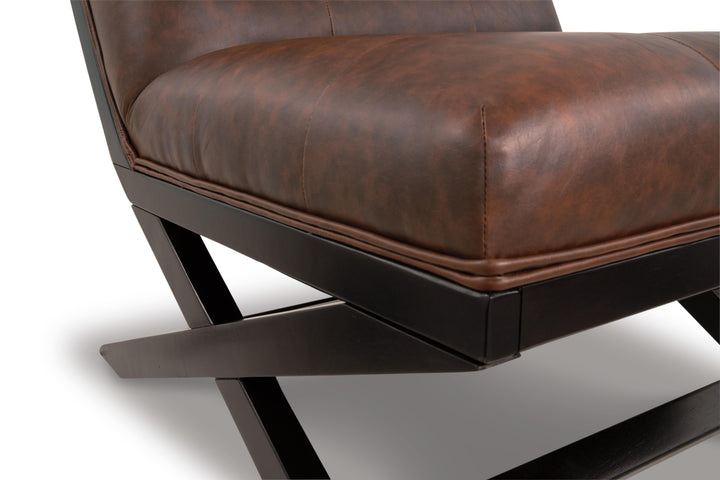 Sidewinder Accent Chair - Dark Brown (9)