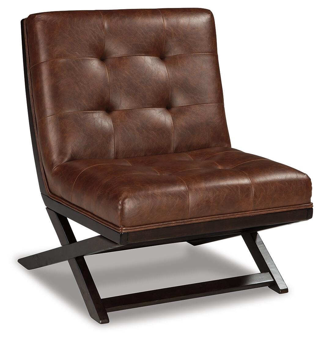 Sidewinder Accent Chair - Dark Brown (1)