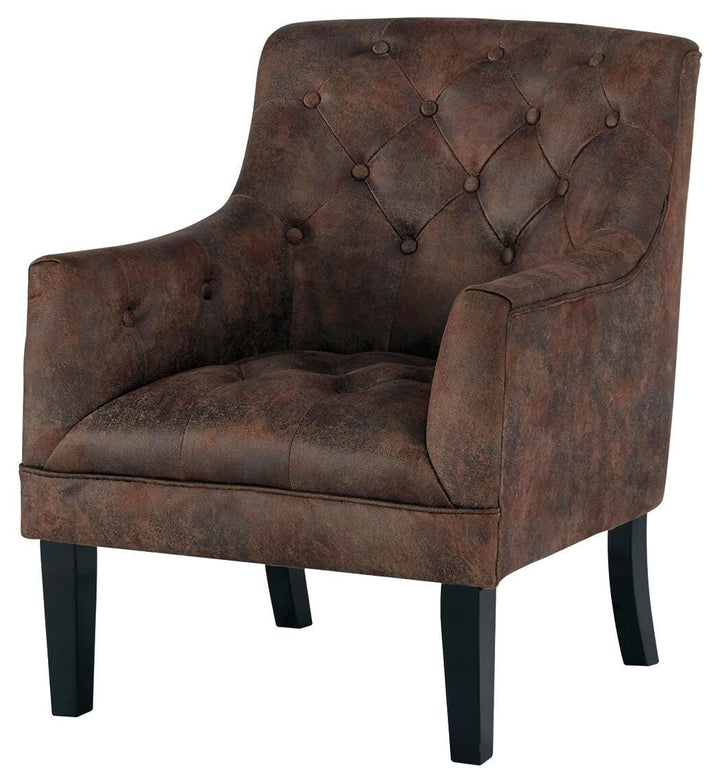 Drakelle Accent Chair - Dark Brown (3)