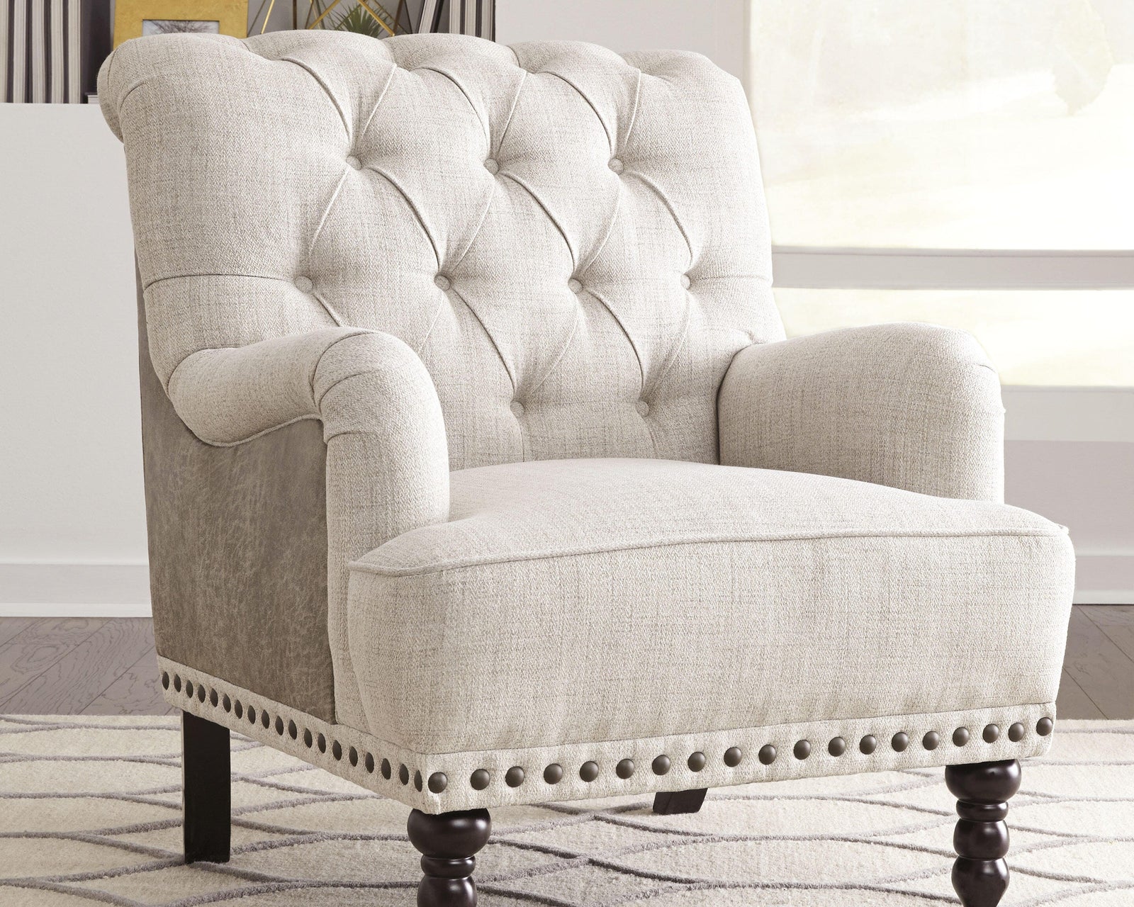 Tartonelle Accent Chair - Pearl Silver (2)