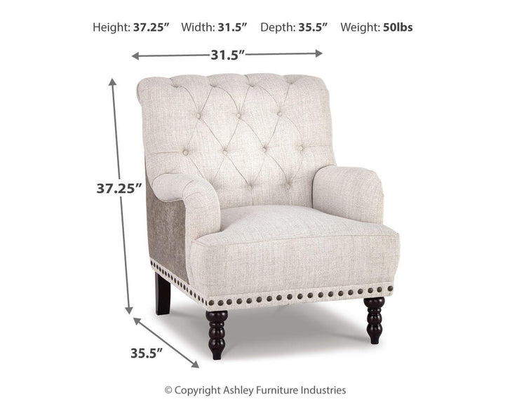 Tartonelle Accent Chair - Pearl Silver (3)