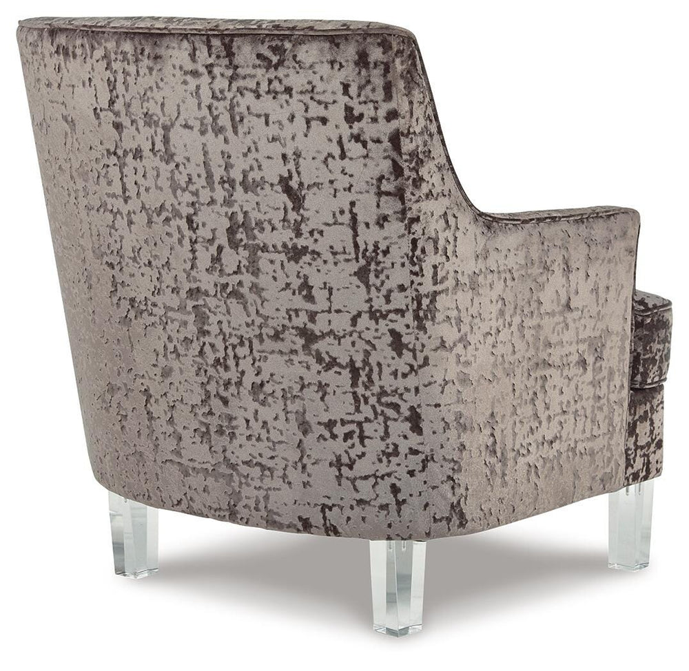 Gloriann Accent Chair - Dark Gray (4)