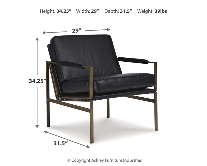 Puckman Accent Chair - Black (4)