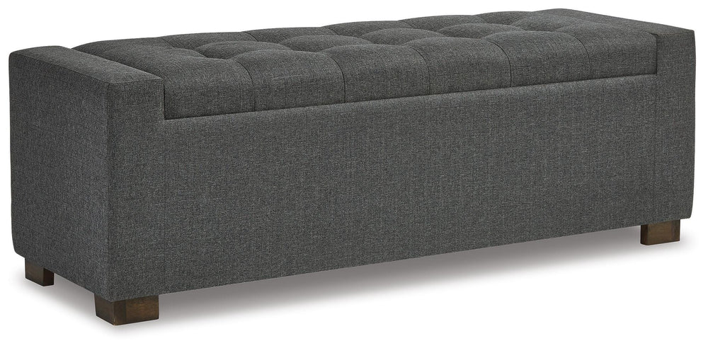 Cortwell Storage Bench - Gray (1)
