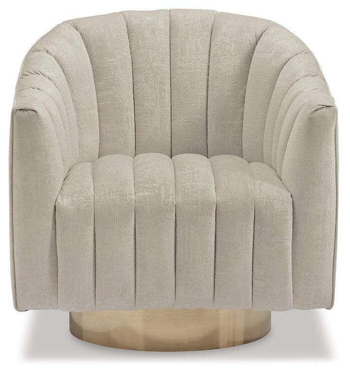 Penzlin Accent Chair - Pearl Silver (4)