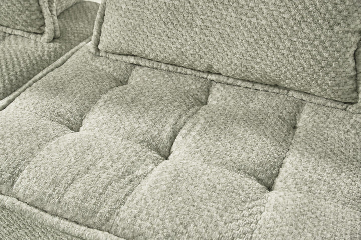 Bales 7-Piece Modular Seating - Light Brown (10)