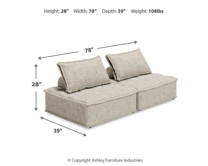 Bales 2-Piece Modular Seating - Taupe (9)