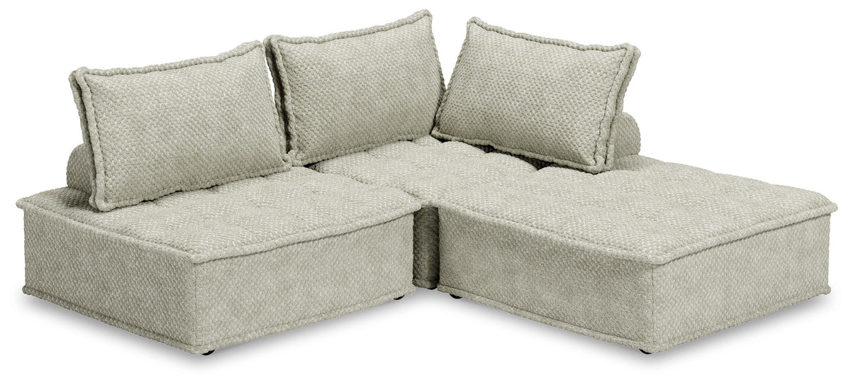 Bales 3-Piece Modular Seating - Light Brown (2)