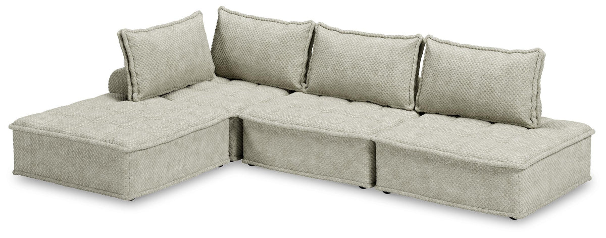 Bales 4-Piece Modular Seating - Light Brown (1)