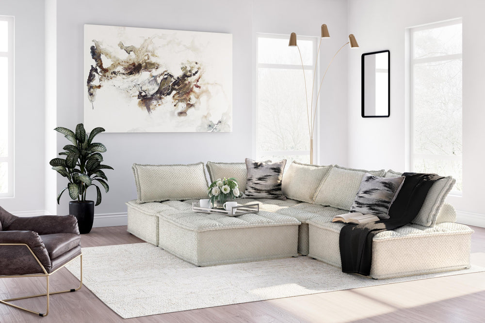 Bales 5-Piece Modular Seating - Light Brown (11)