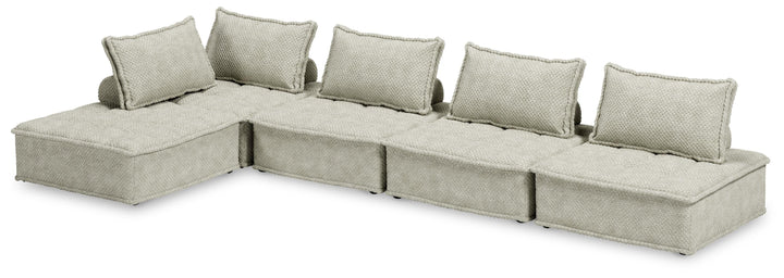 Bales 5-Piece Modular Seating - Light Brown (3)
