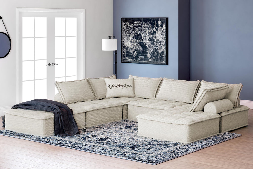 Bales 6-Piece Modular Seating - Taupe (11)