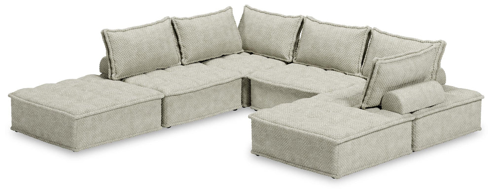 Bales 6-Piece Modular Seating - Taupe (3)