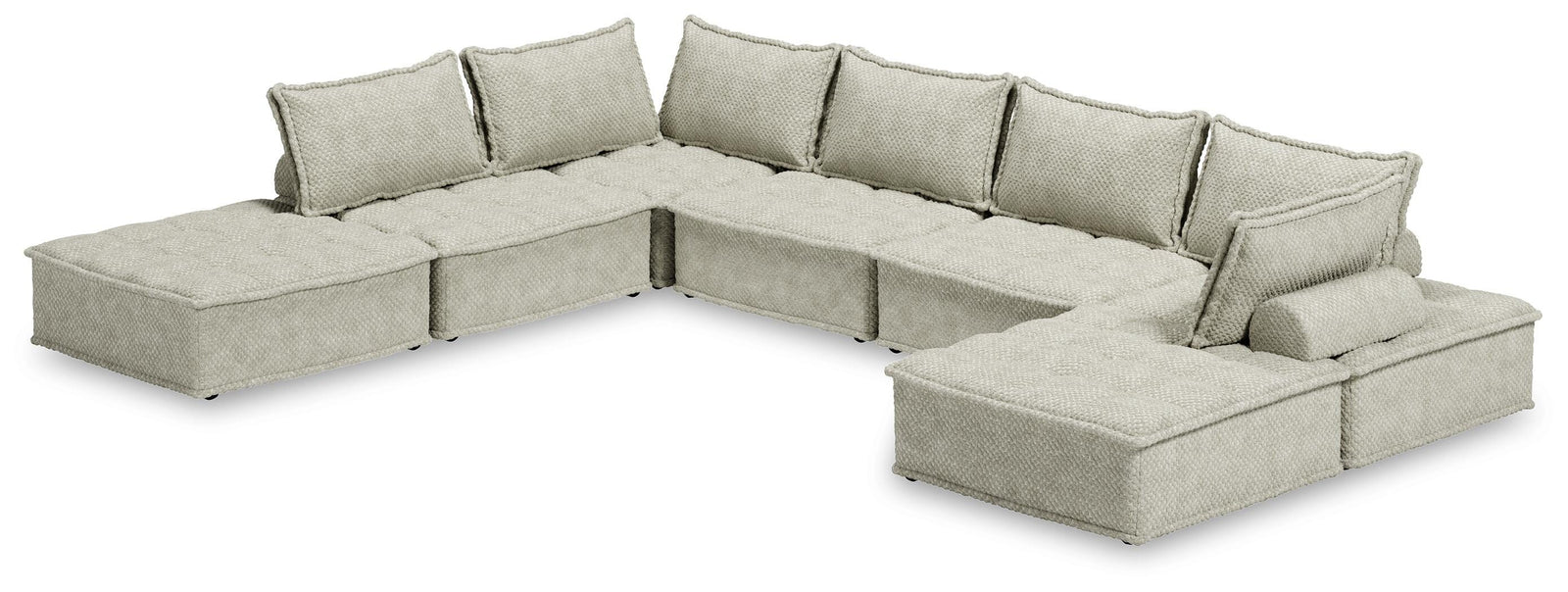 Bales 7-Piece Modular Seating - Light Brown (1)