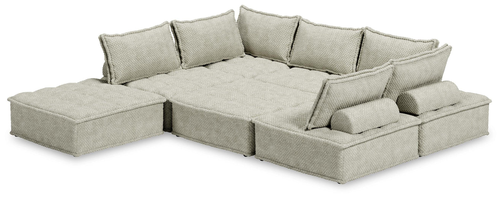 Bales 7-Piece Modular Seating - Light Brown (2)