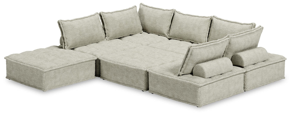Bales 7-Piece Modular Seating - Light Brown (2)