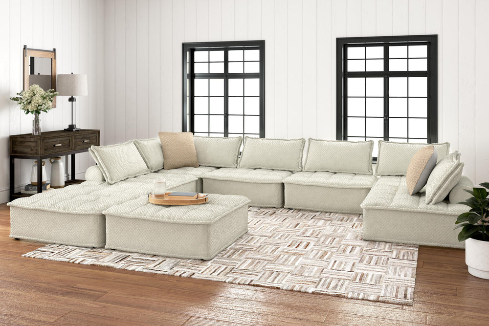 Bales 8-Piece Modular Seating - Light Brown (11)