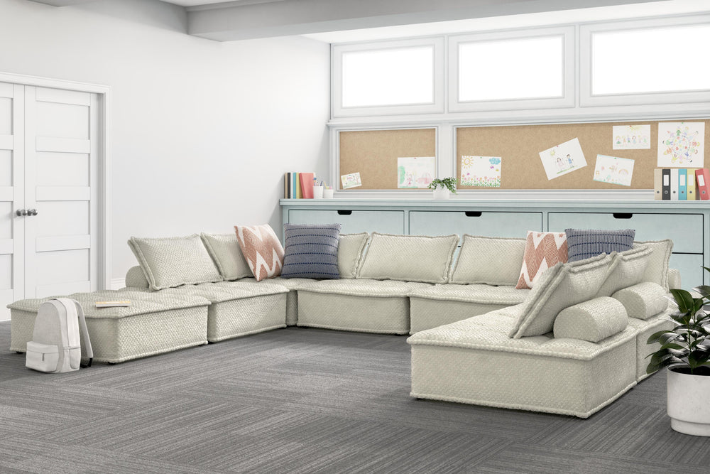 Bales 8-Piece Modular Seating - Light Brown (10)