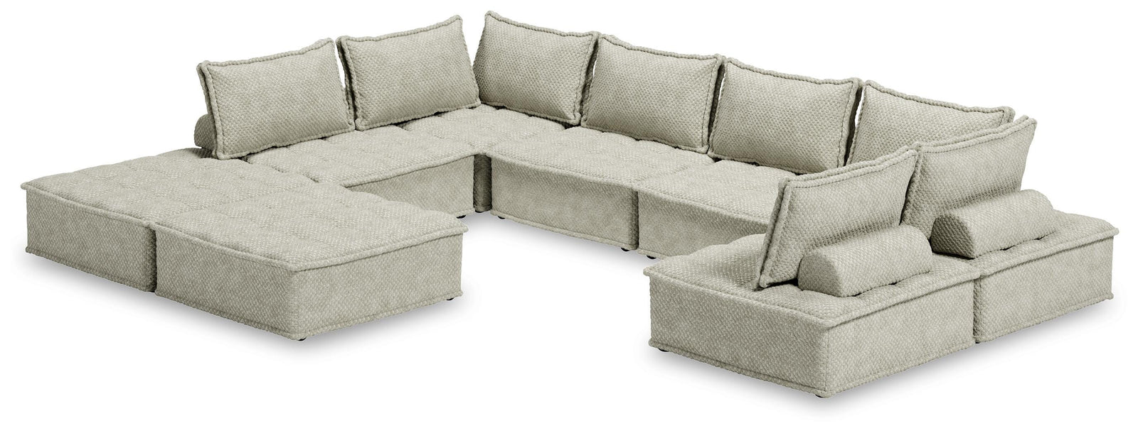 Bales 8-Piece Modular Seating - Light Brown (1)