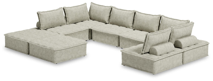 Bales 8-Piece Modular Seating - Light Brown (1)