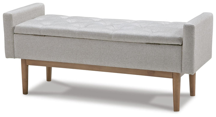Briarson Storage Bench - Beige (3)