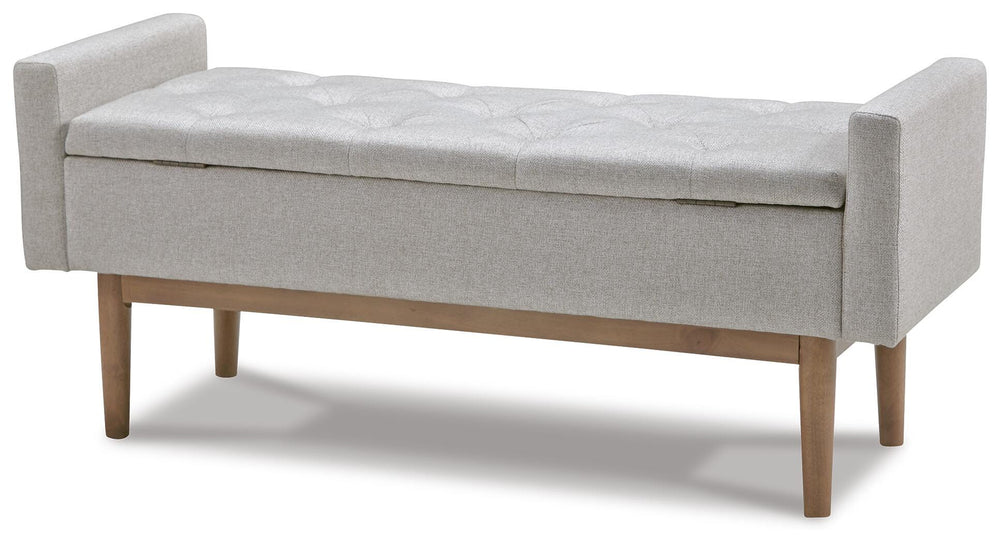 Briarson Storage Bench - Beige (3)