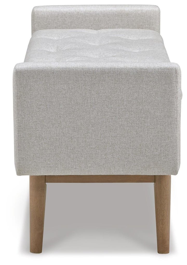 Briarson Storage Bench - Beige (7)