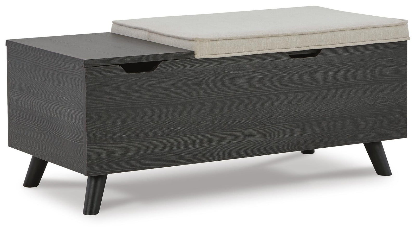 Yarlow Storage Bench - Dark Gray (1)