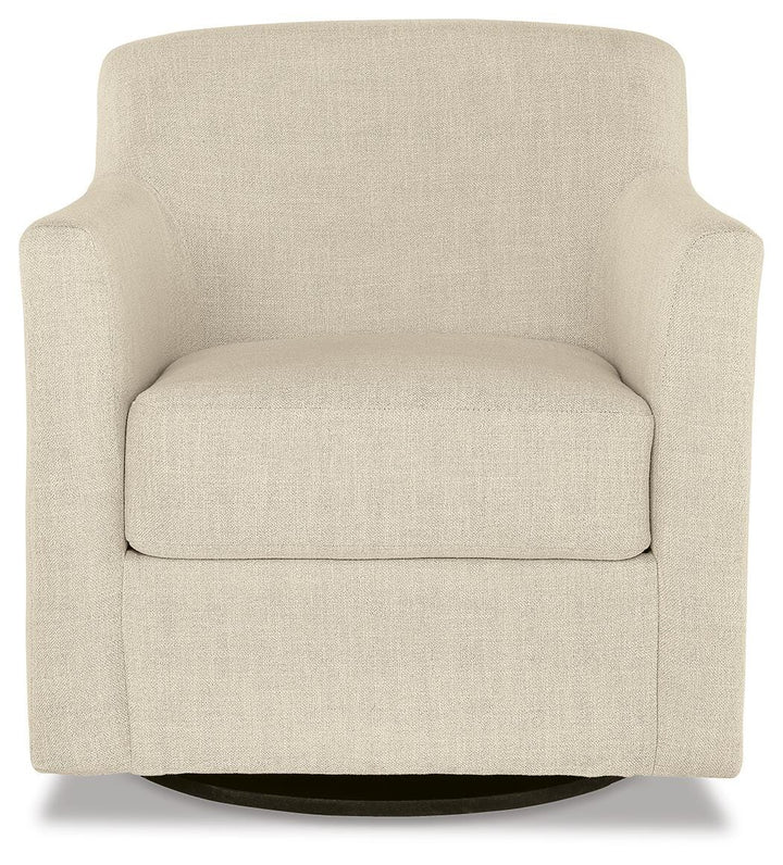 Bradney Swivel Accent Chair - Beige (3)