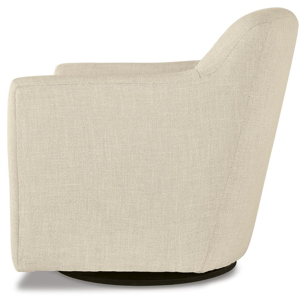 Bradney Swivel Accent Chair - Beige (4)