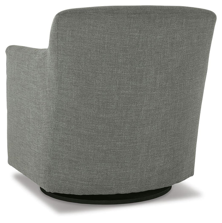 Bradney Swivel Accent Chair - Gray (5)
